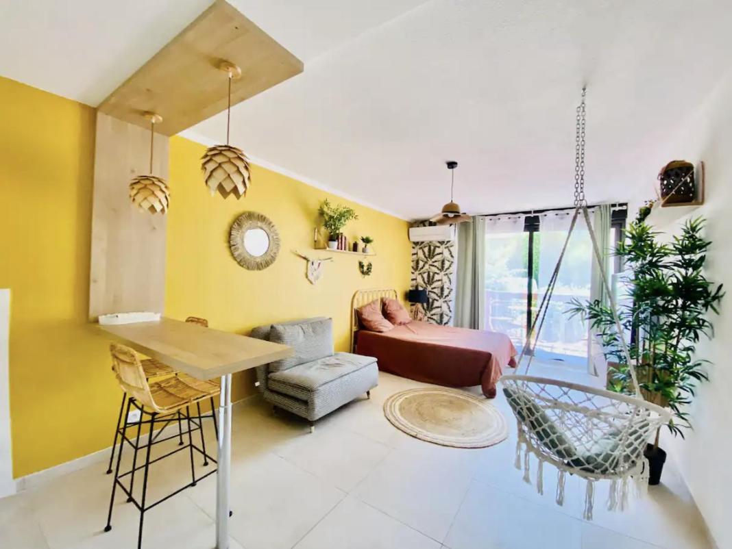 Studio Terrasse & Parking Gratuit En Residence نيم المظهر الخارجي الصورة