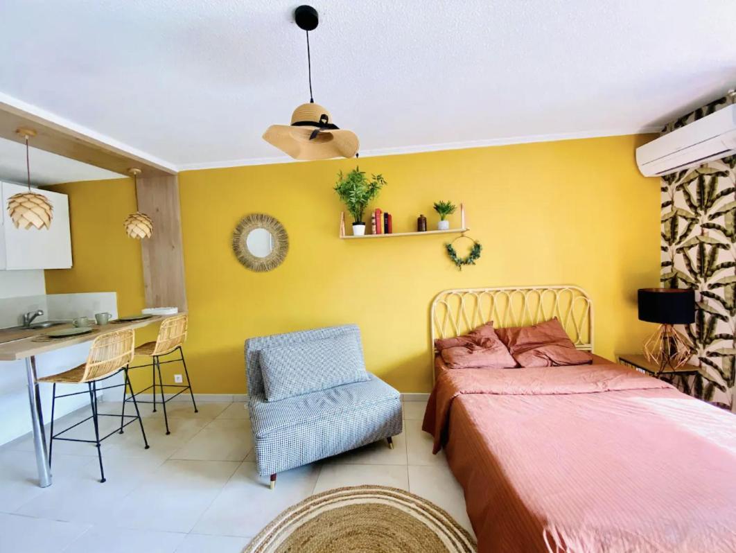 Studio Terrasse & Parking Gratuit En Residence نيم المظهر الخارجي الصورة